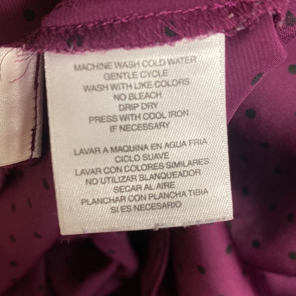 Jones New York Collection purple top - Picture 6 of 7